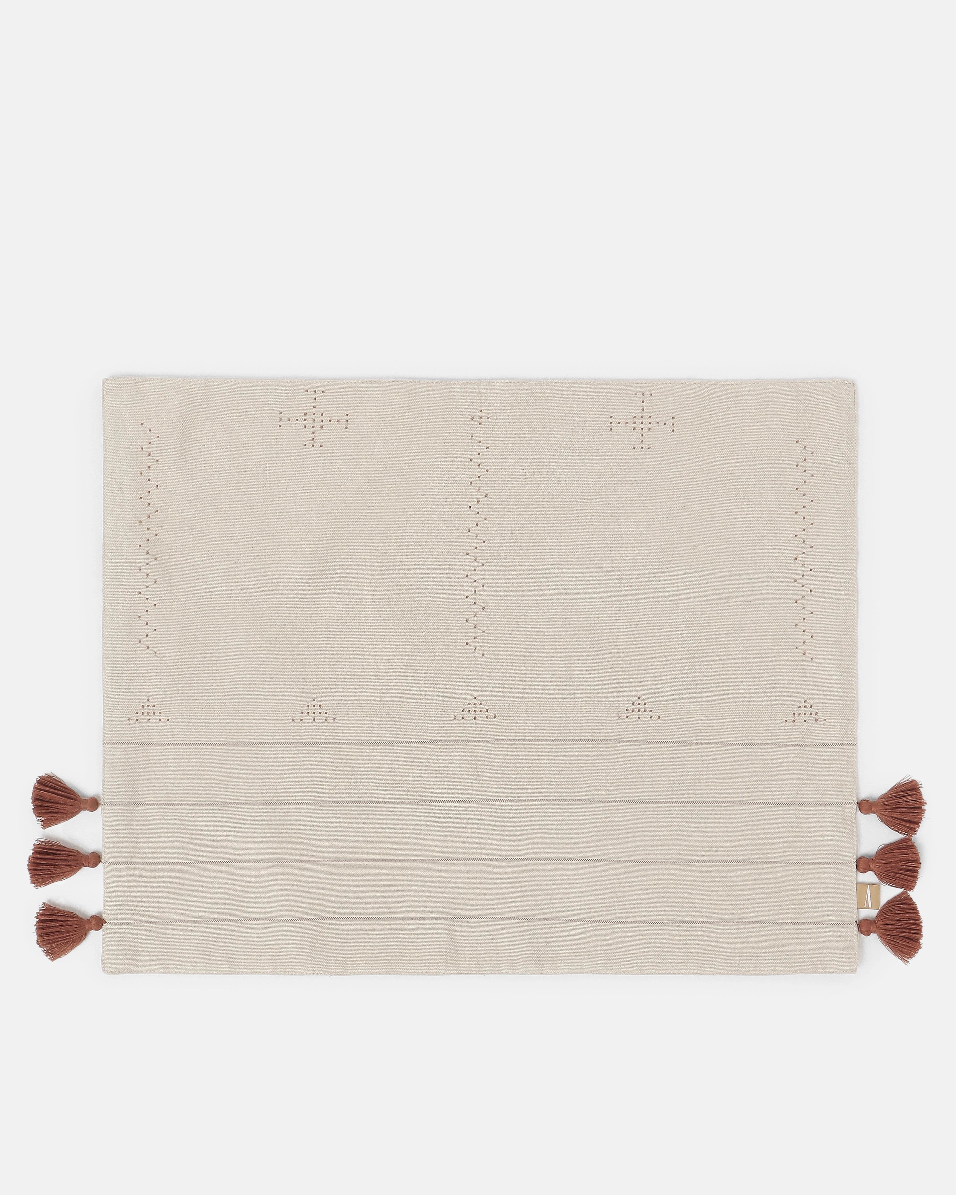 Crystal Tangalia Cotton Table Mat | Set of 6 Set