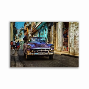 Cuba framed mural artwork