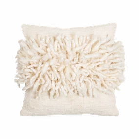 Curly Wool Pillow creative interior decor