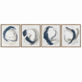 CVTOP3151  Dual Vertical Abalone Wall Painting Canvas( Crestview  ) artistic wall mural