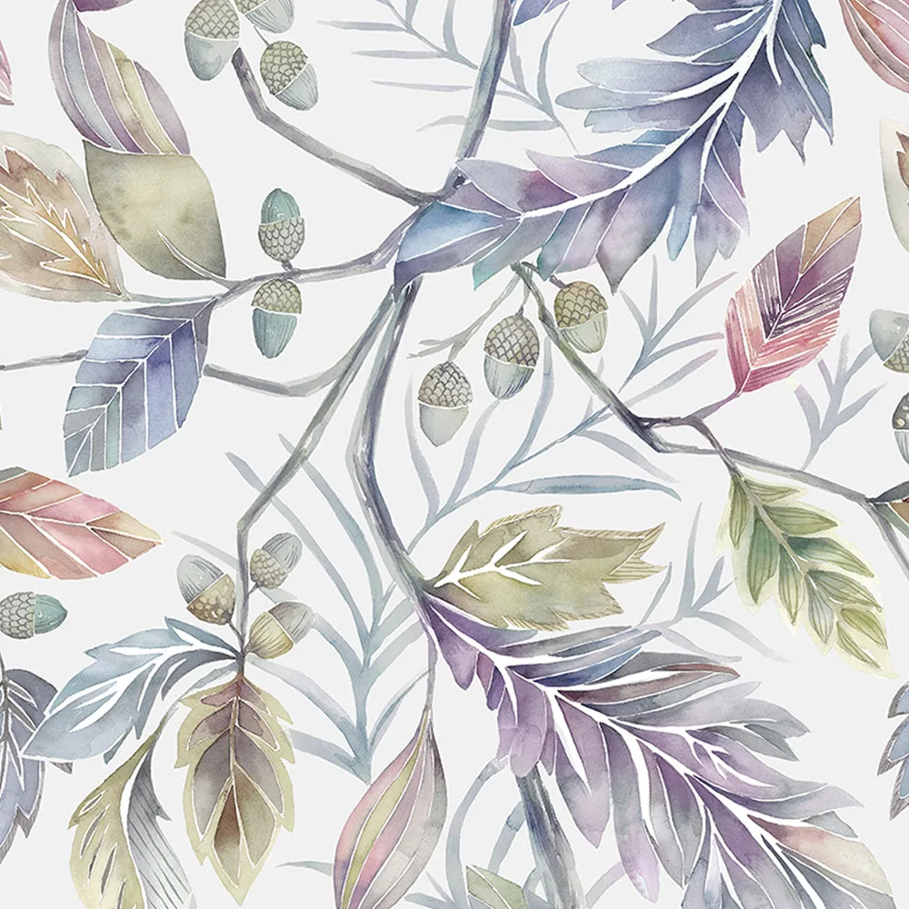 Danbury Printed Cotton Made to Measure Roman Blinds Loganberry