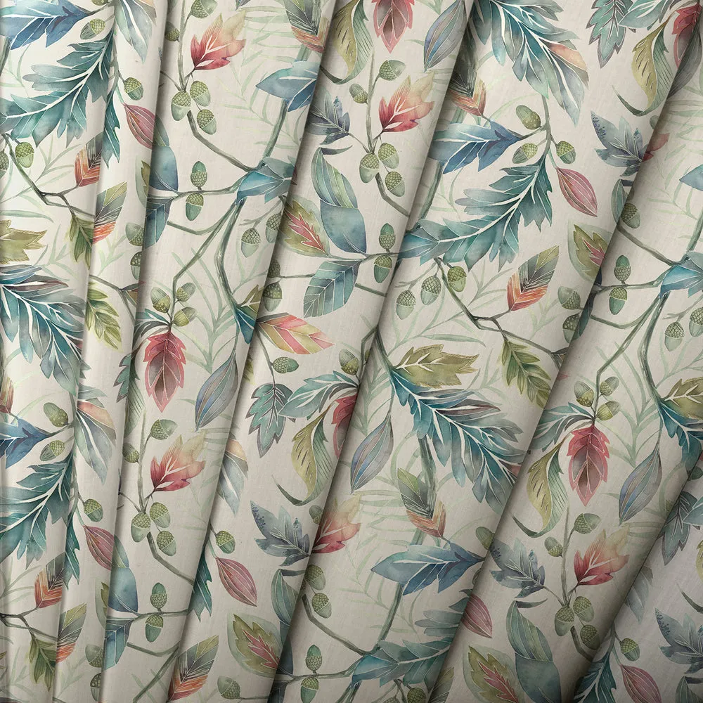 Danbury Printed Cotton Made to Measure Roman Blinds Pomegranate