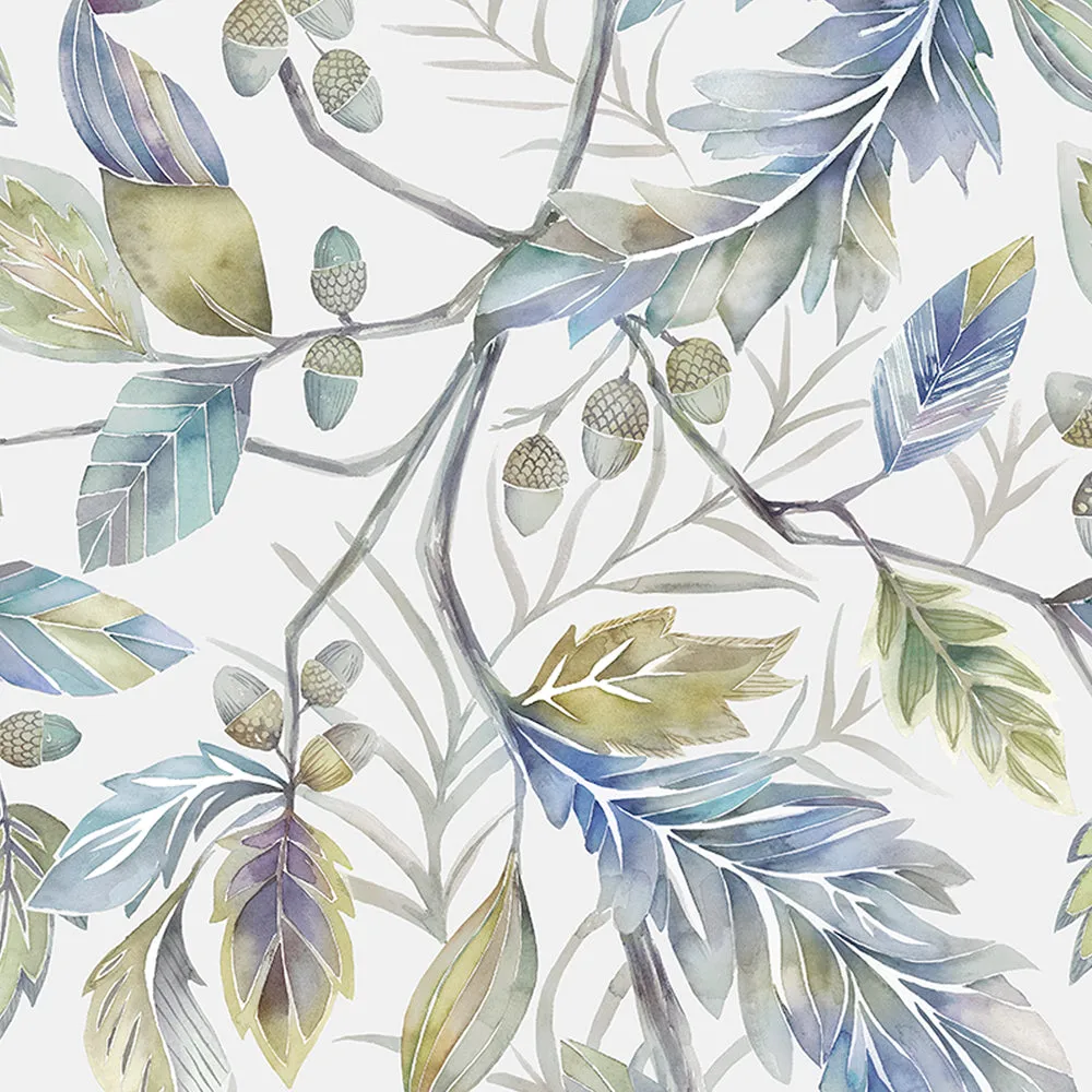 Danbury Printed Cotton Made to Measure Roman Blinds Skylark