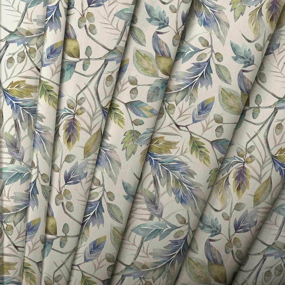 Danbury Printed Cotton Made to Measure Roman Blinds Skylark