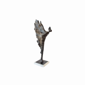 DANCING GIRL ON MARBLE BASE 46X12X20CM decorative home ornament