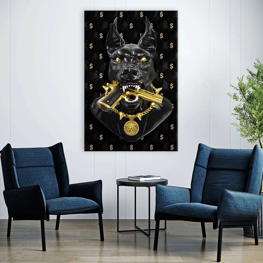 Dangerous Rich Dog by Adrian Vieriu