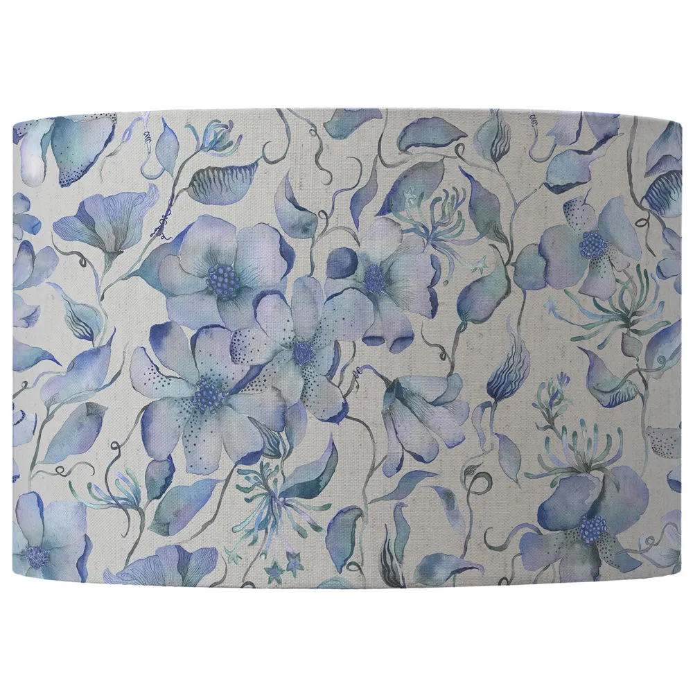 Daphne Eva Printed Lamp Shade Delft Blue