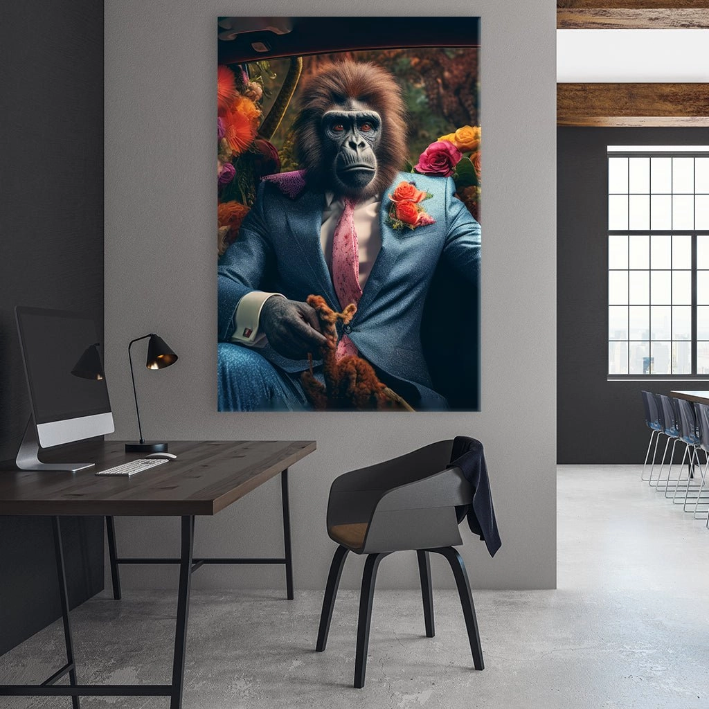 Dashing Ape by Juliano de Araujo