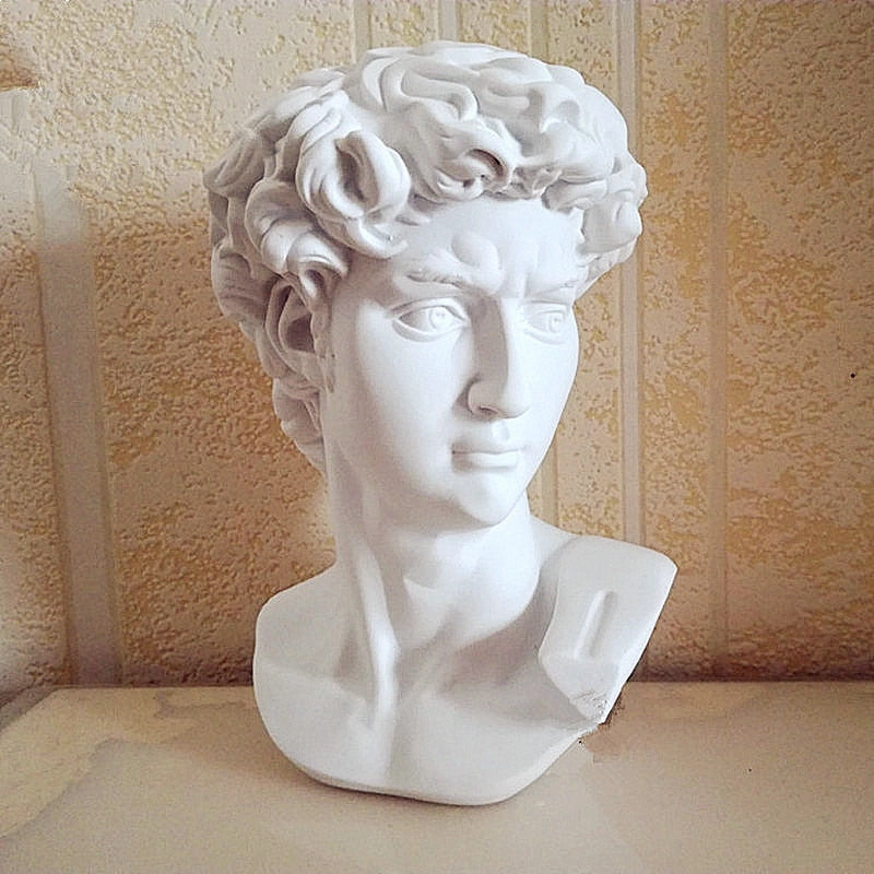 David Head Portraits Bust Mini ceramic table ornament