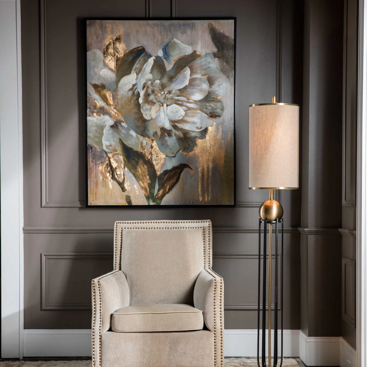 Dazzling Hand Painted Canvas artistic wall mural