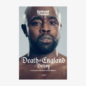 Death of England: Delroy 2020 Print star pattern wallpaper