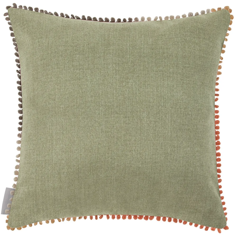 Delamere Printed Cushion Apricot