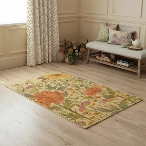 Delamere Printed Wool Rug Linen modern fashion rug  