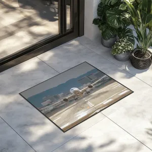 Departing Boeing 787 Dreamliner Designed Door Mats door entrance rug