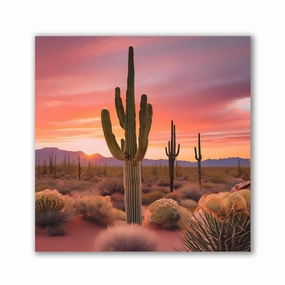 Desert Dream by Iconica framed mural artwork