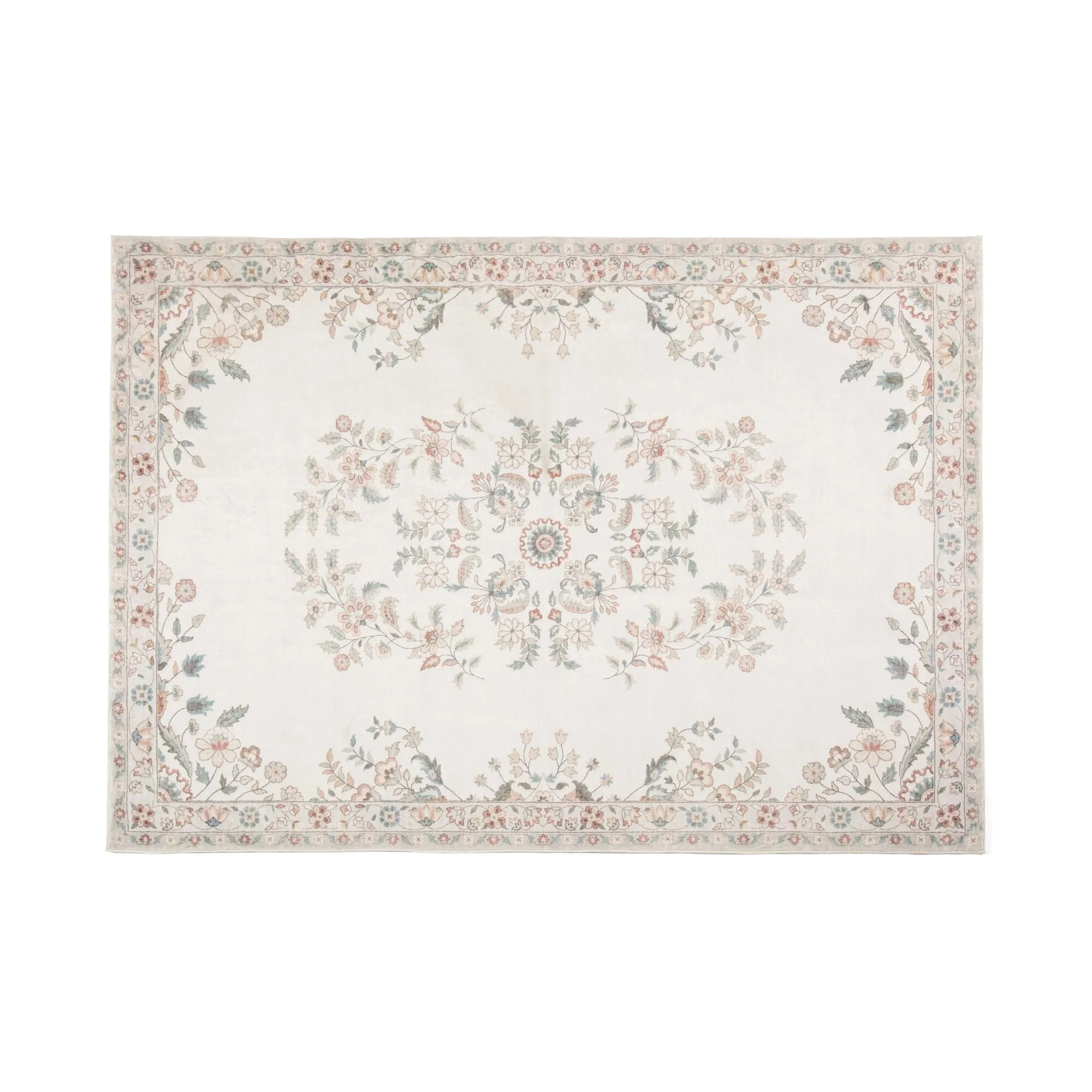 Design Print Rug Arabesque M  W2000D1400 Beige neutral everyday carpet