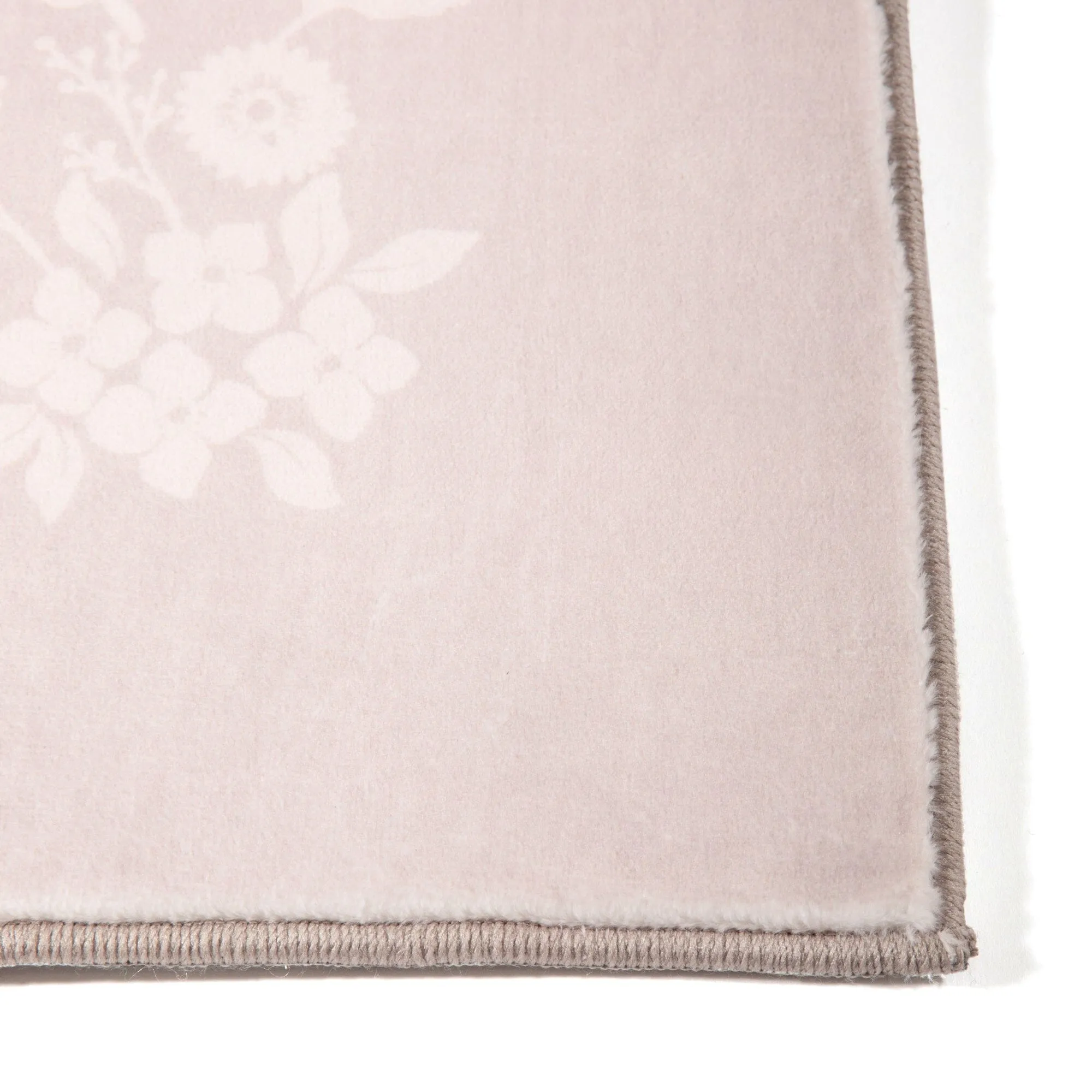 Design Print Rug Frame Flower M 20001400 Pink