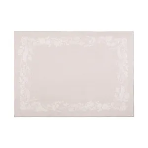 Design Print Rug Frame Flower  S W1400D1000 Pink neutral everyday carpet