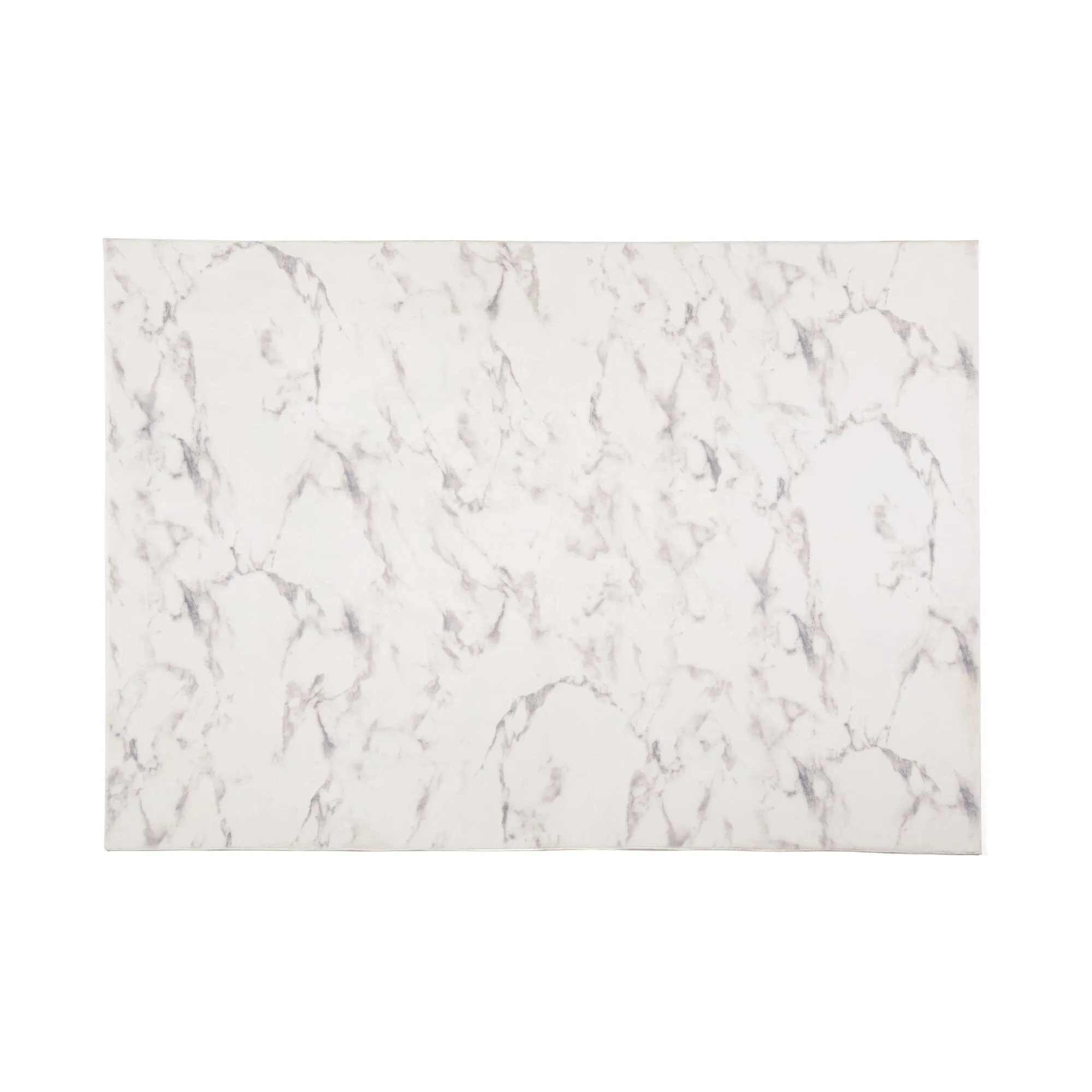 Design Print Rug M  Marble W2000D1400 Grey neutral everyday carpet