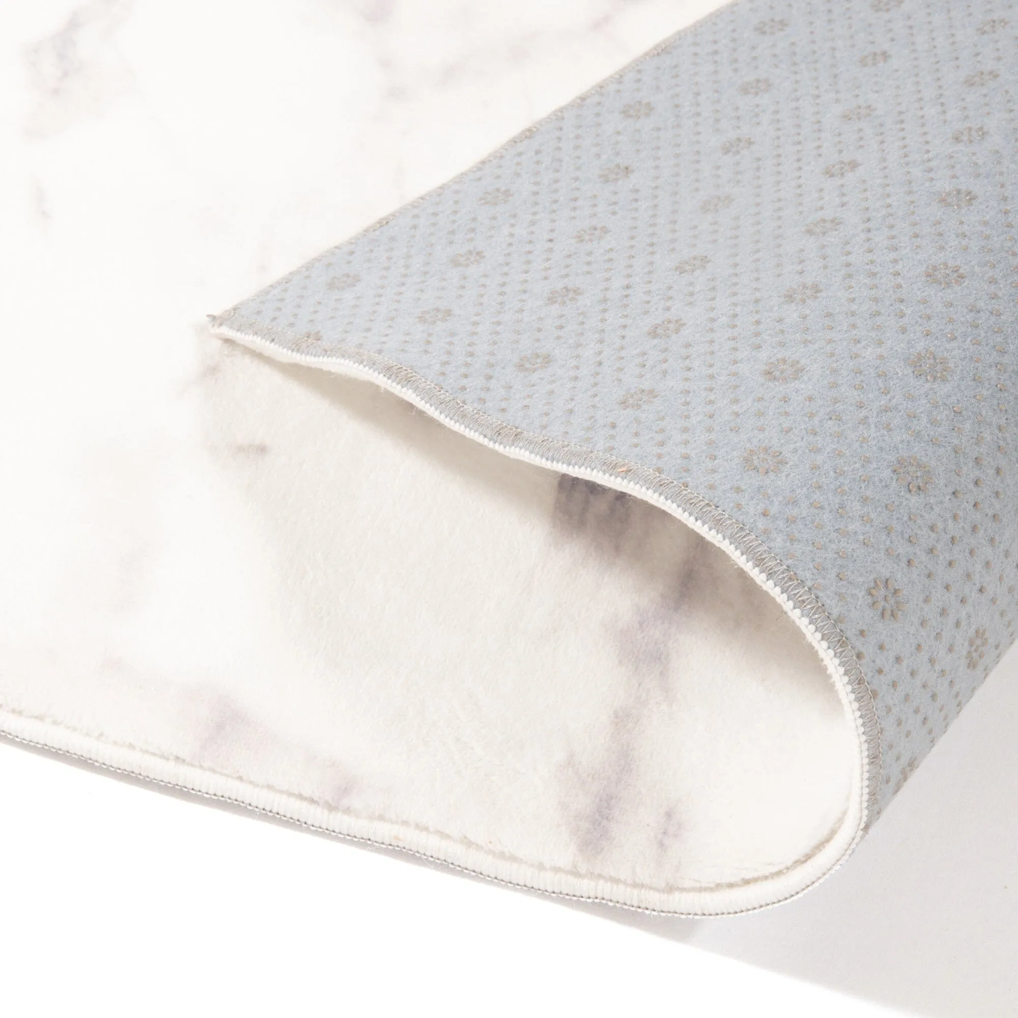 Design Print Rug M  Marble W2000D1400 Grey