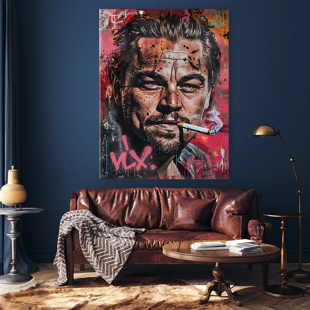 DiCaprio Pop Art by Rosa Piazza