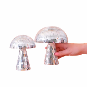 Disco Mushroom minimalist art object  