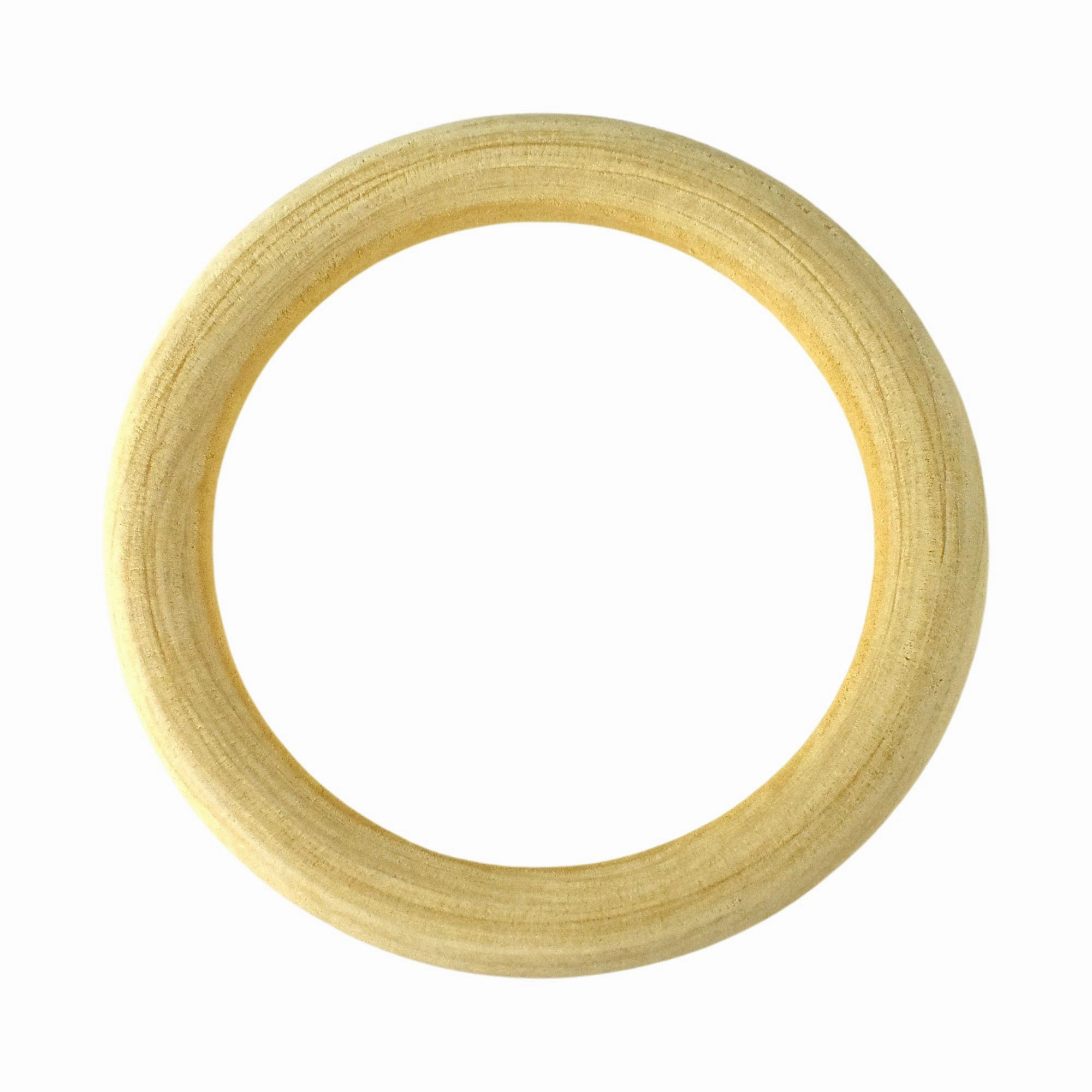 DIY Craft Wood Ring, 3-1/4-Inch - Natural wooden room decoration