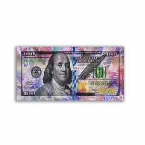 Dollar Bill by Frank Amoruso framed mural artwork
