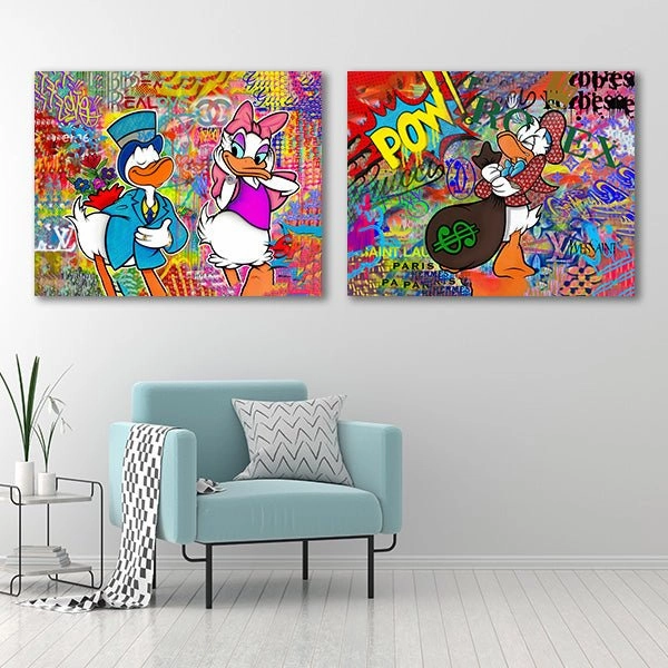 Donald Duck - Duo by Sean Flores