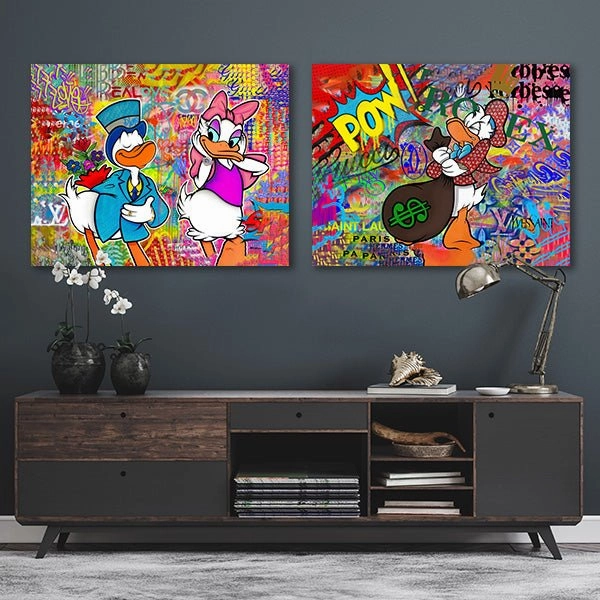 Donald Duck - Duo by Sean Flores