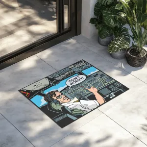 Don't Worry Thumb Up Captain Designed Door Mats door entrance rug