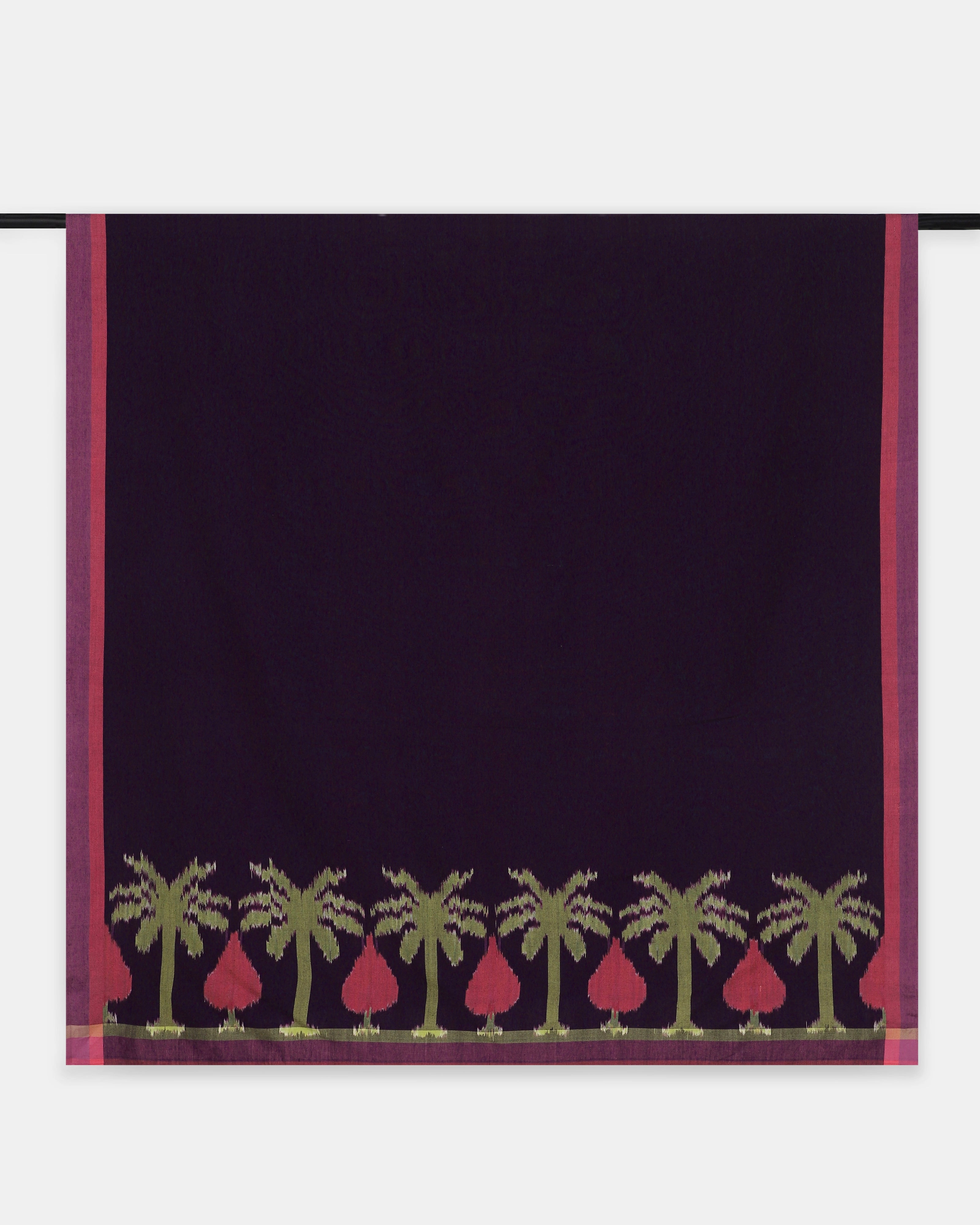 Dorcas Warp Ikat Cotton Table Cover