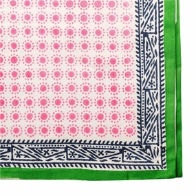 Dot Print Tablecloth, Pink cute desktop display