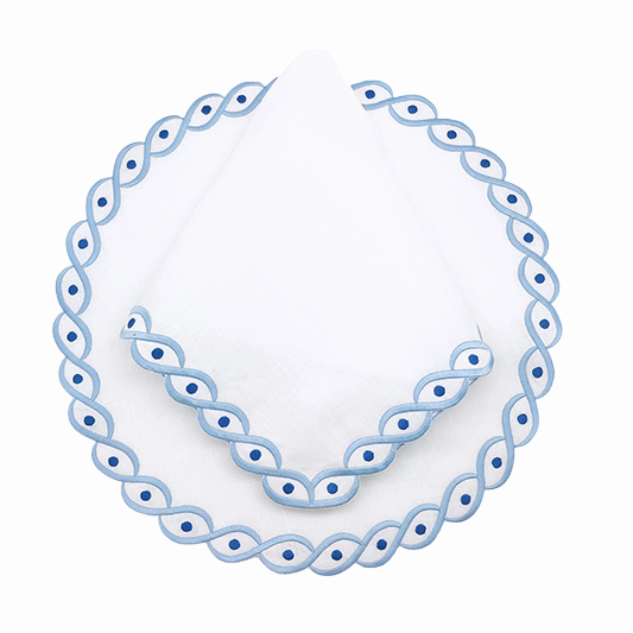 Dotted Chain Table Linen Collection cute desktop display