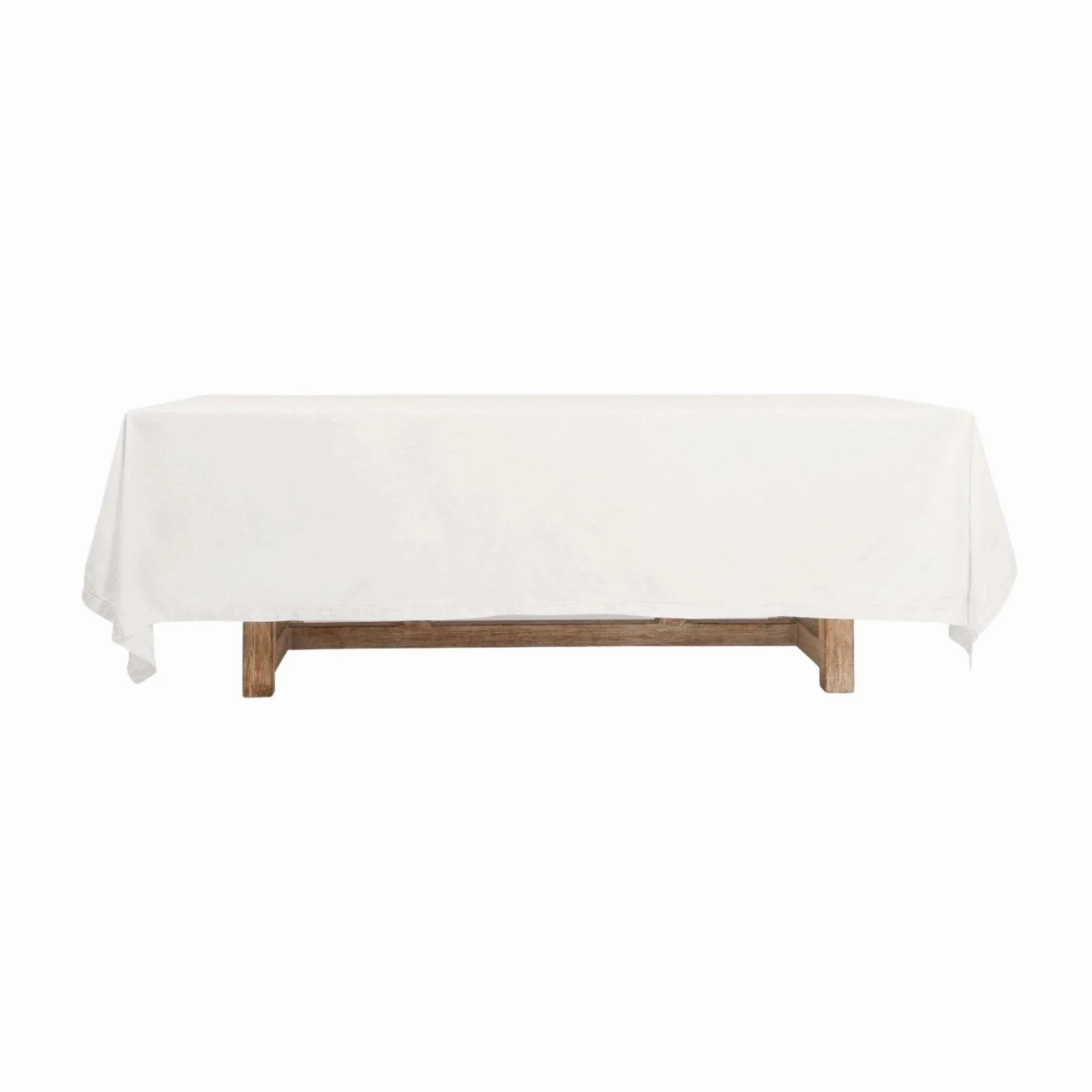 Double Eyelet Border Tablecloth in Ivory cute desktop display