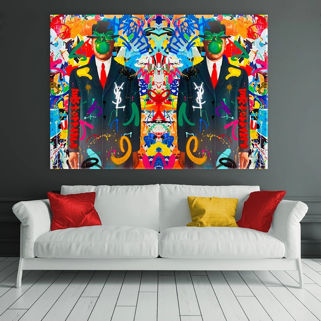 Double Magritte by RS Artist