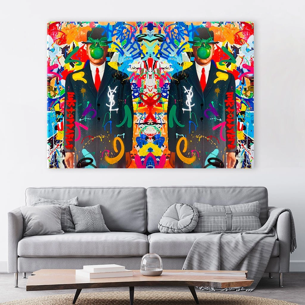 Double Magritte by RS Artist