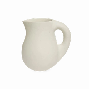 Dough Stoneware Pitcher creative interior decor