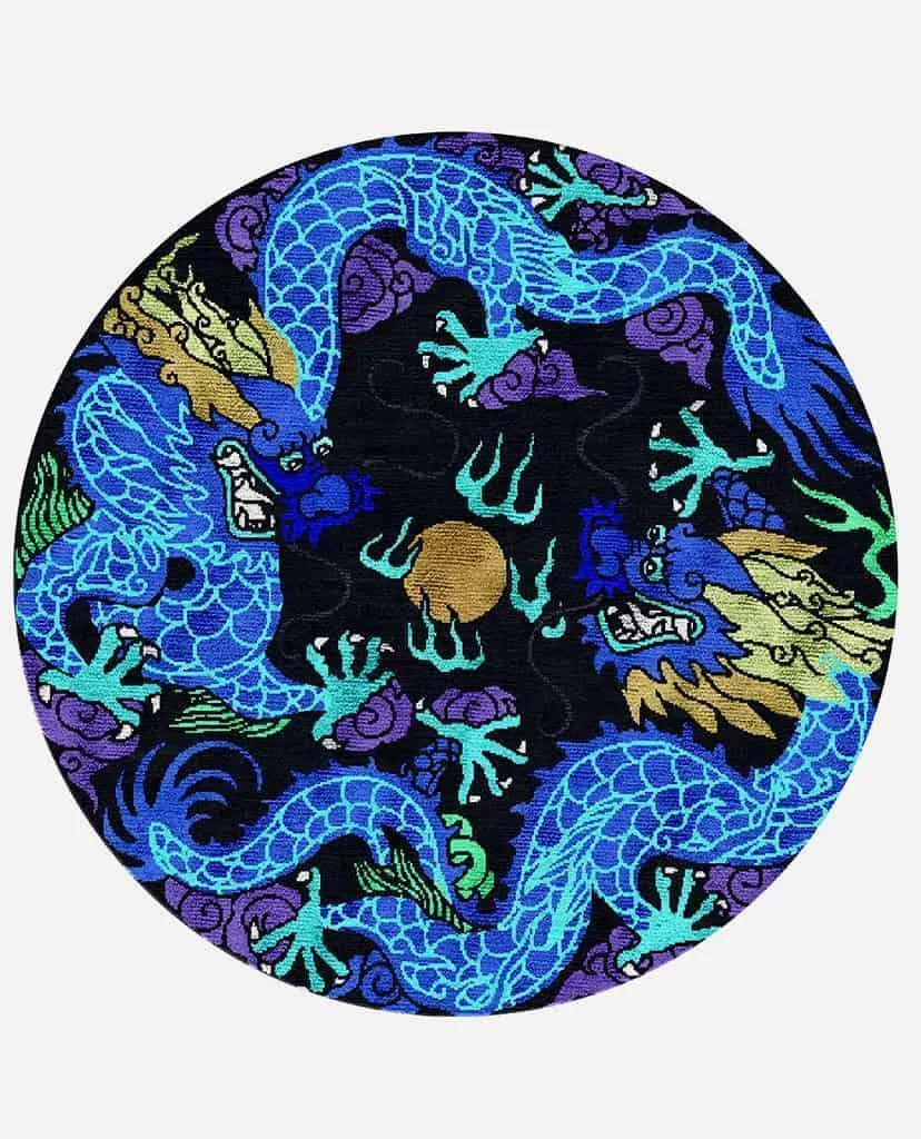 DRAGON  ILLULIAN STUDIO neutral everyday carpet