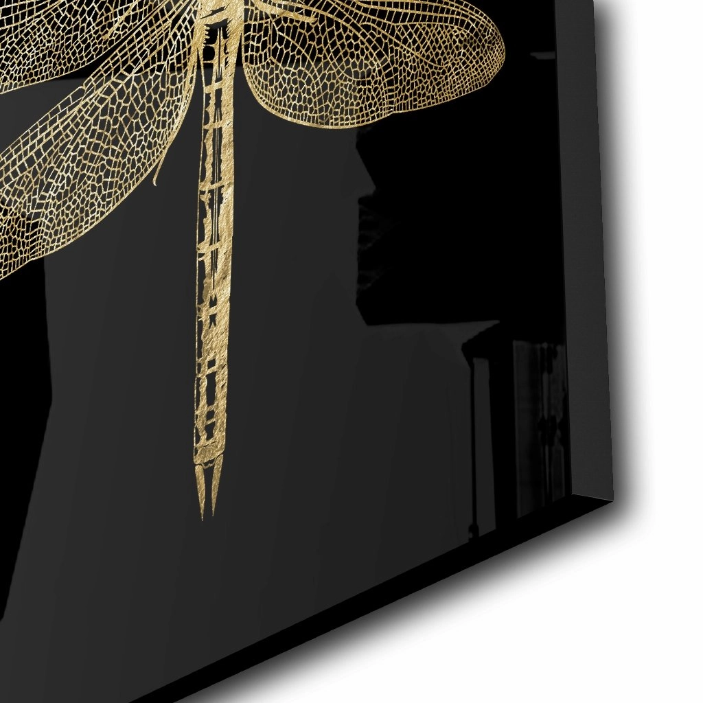 Dragonfly Gold on Acrylic