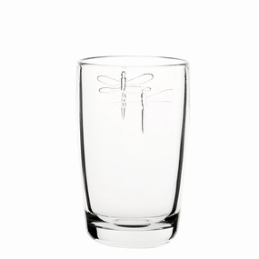 Dragonfly Juice Glass, Set of 6 mini desktop sculpture
