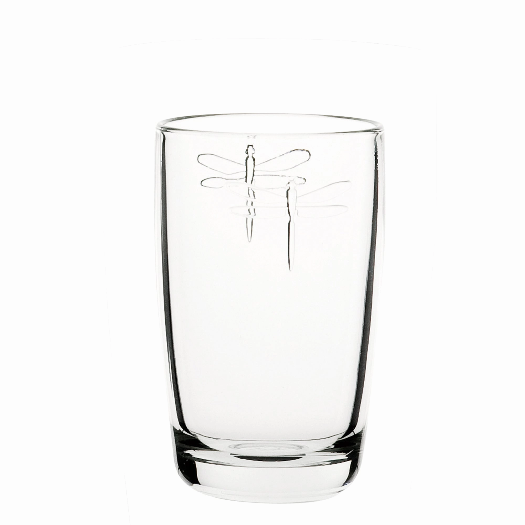 Dragonfly Juice Glass, Set of 6 mini desktop sculpture