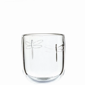 Dragonfly Tumbler, Set of 6 mini desktop sculpture