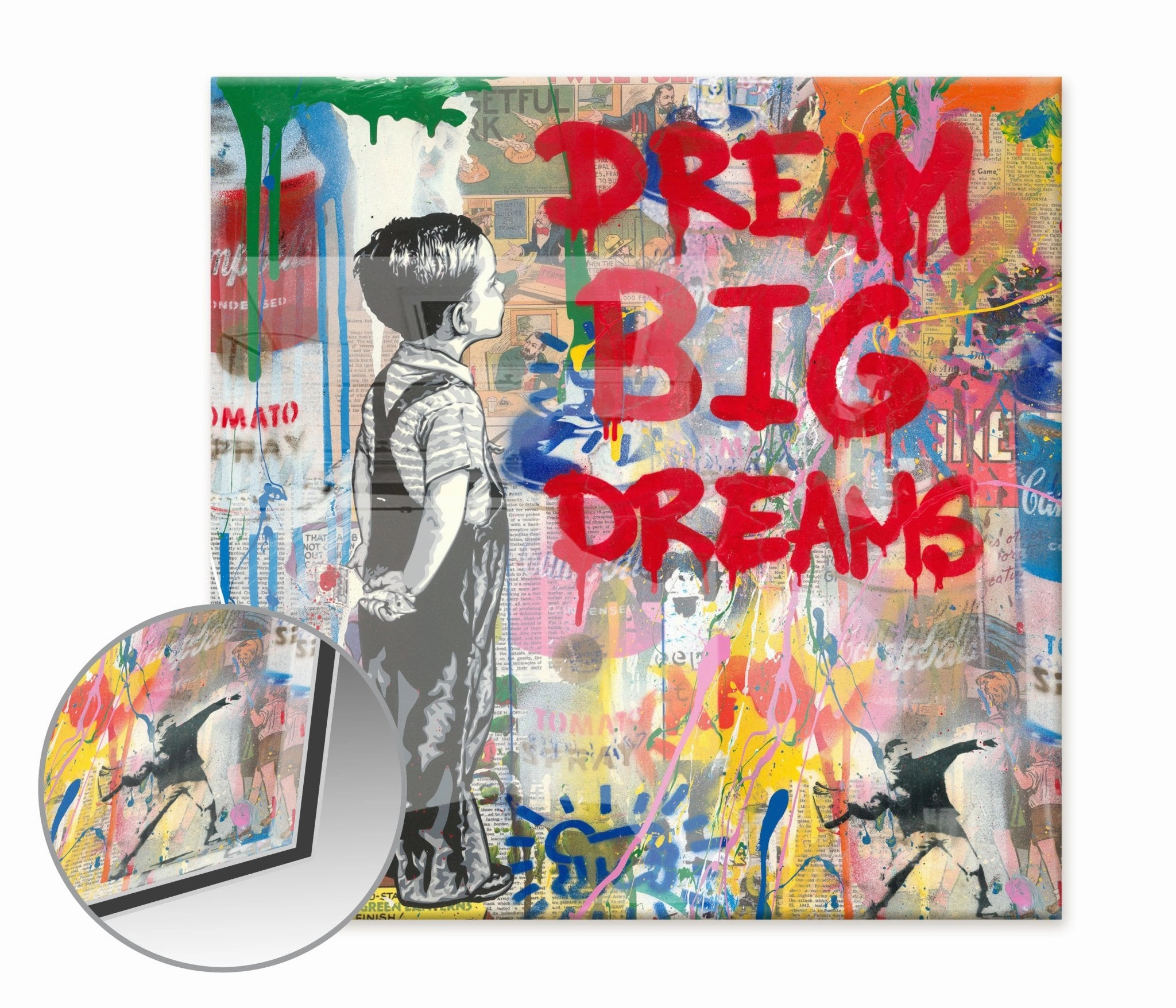 Dream Big Dreams by Banksy