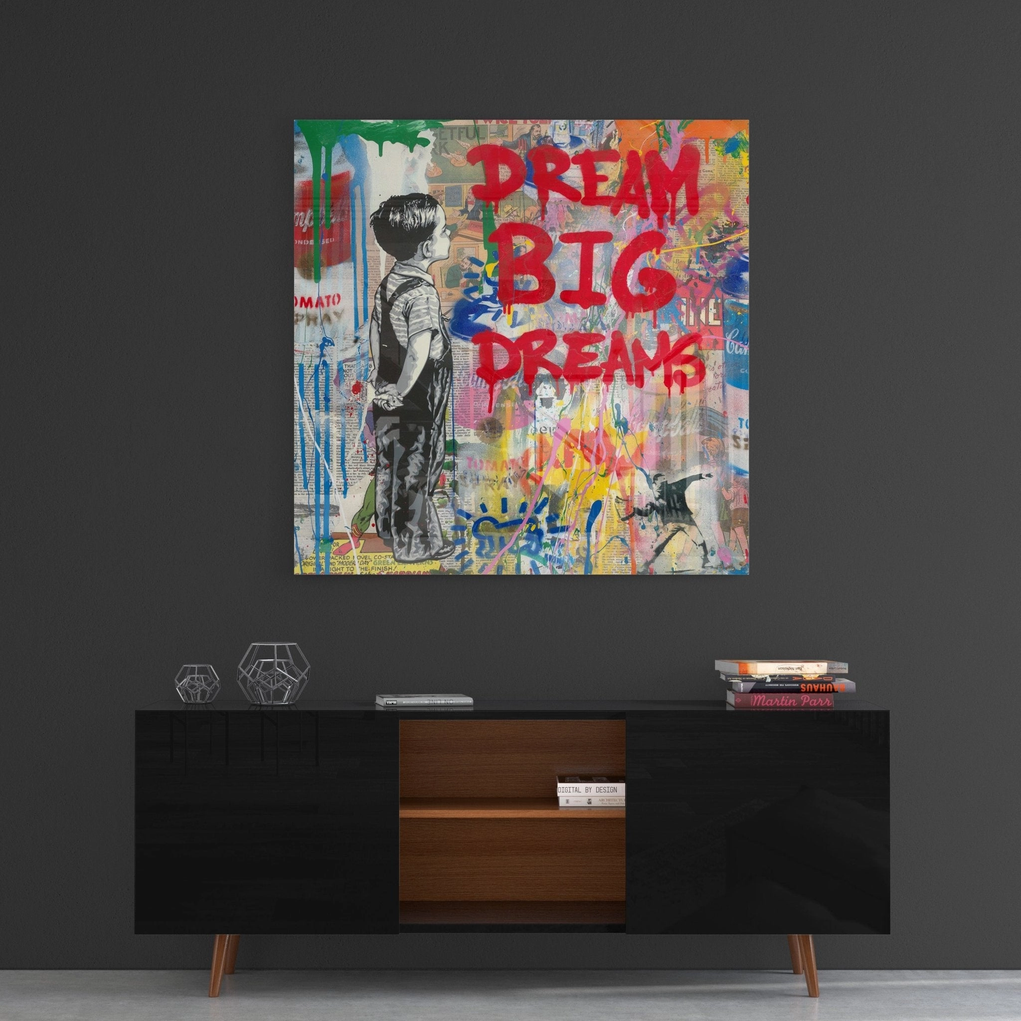 Dream Big Dreams by Banksy