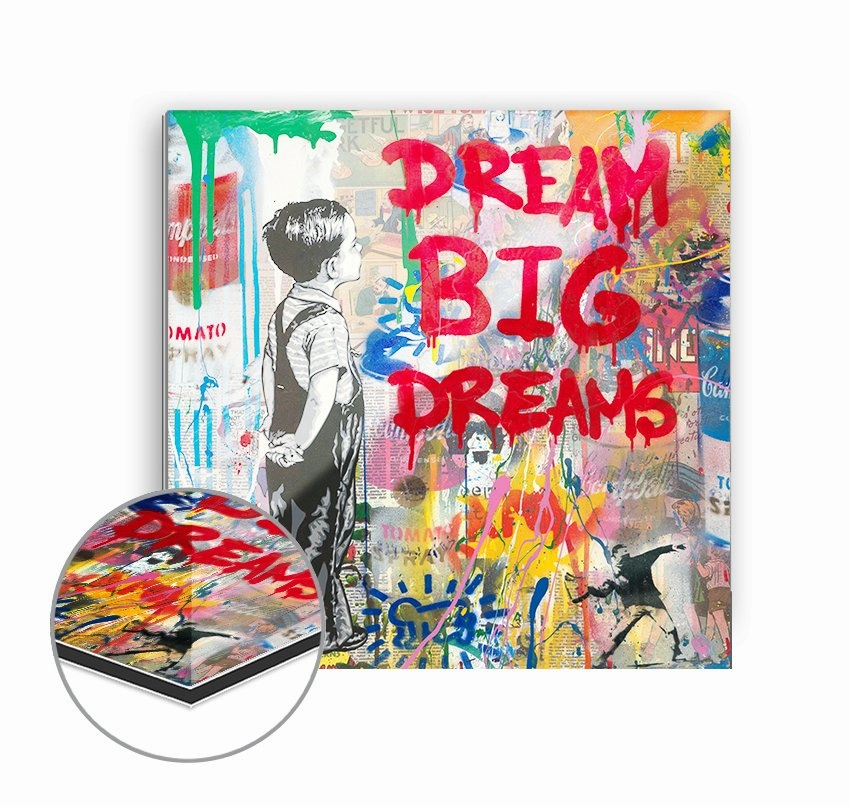 Dream Big Dreams by Banksy