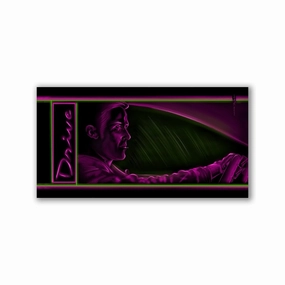Drive by Christian Amelung framed mural artwork