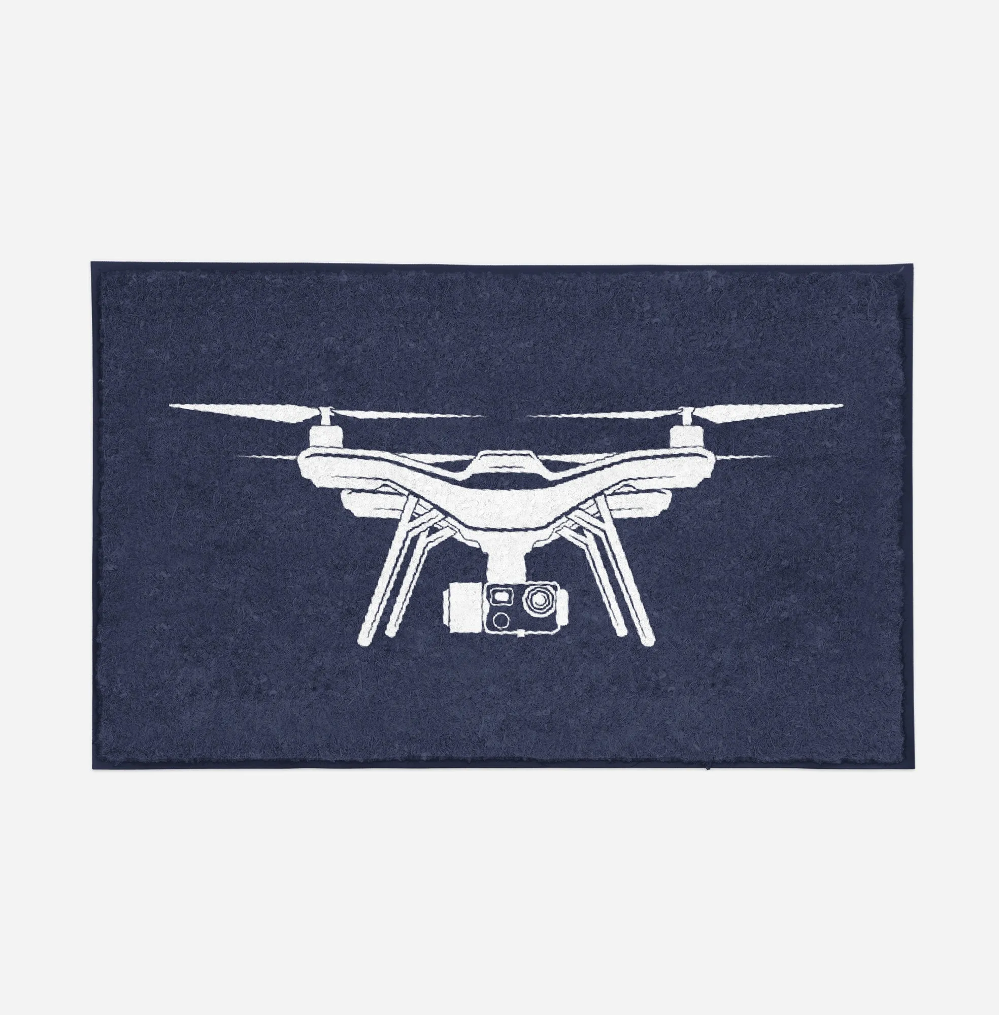 Drone Silhouette Designed Door Mats