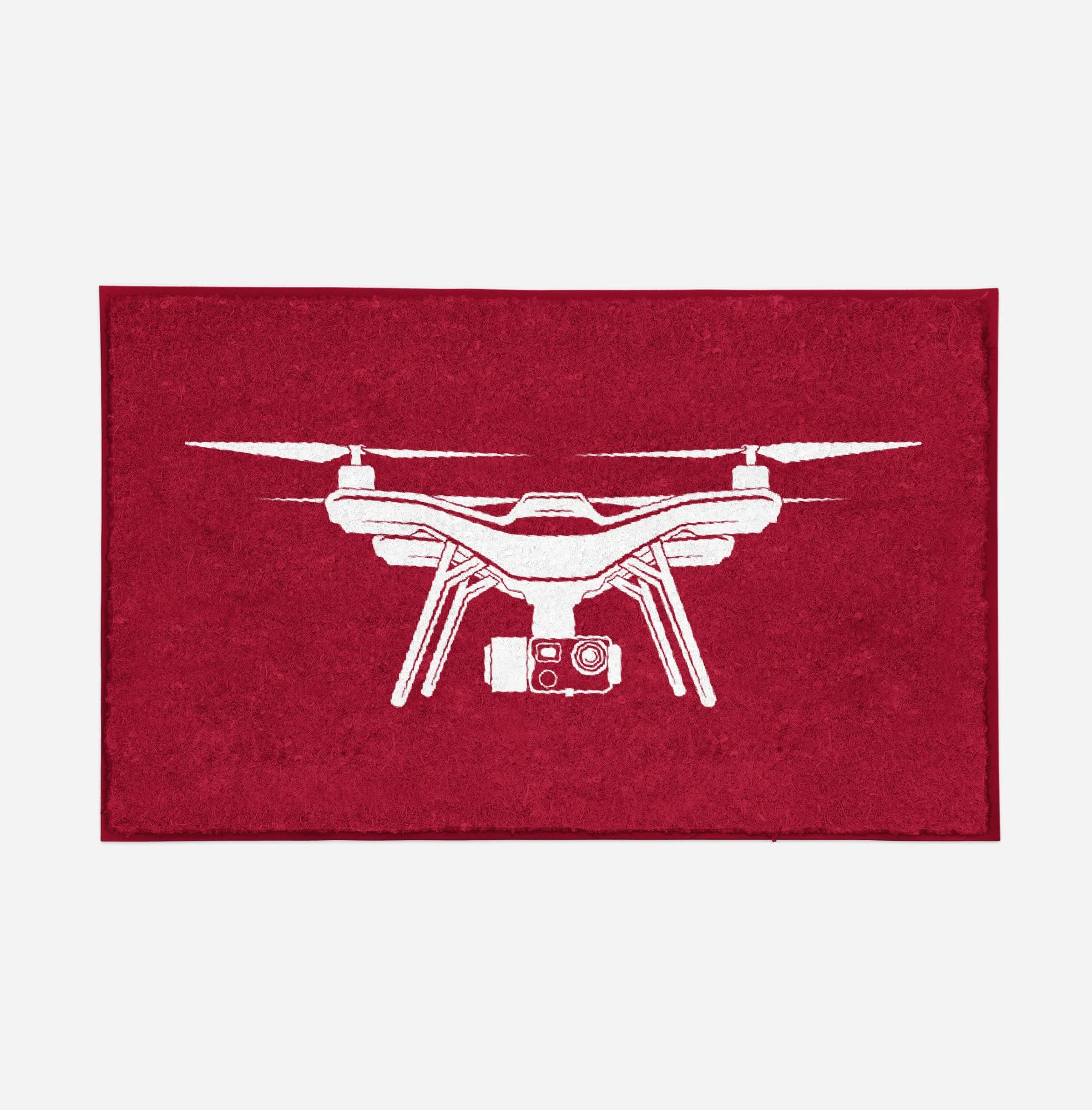 Drone Silhouette Designed Door Mats