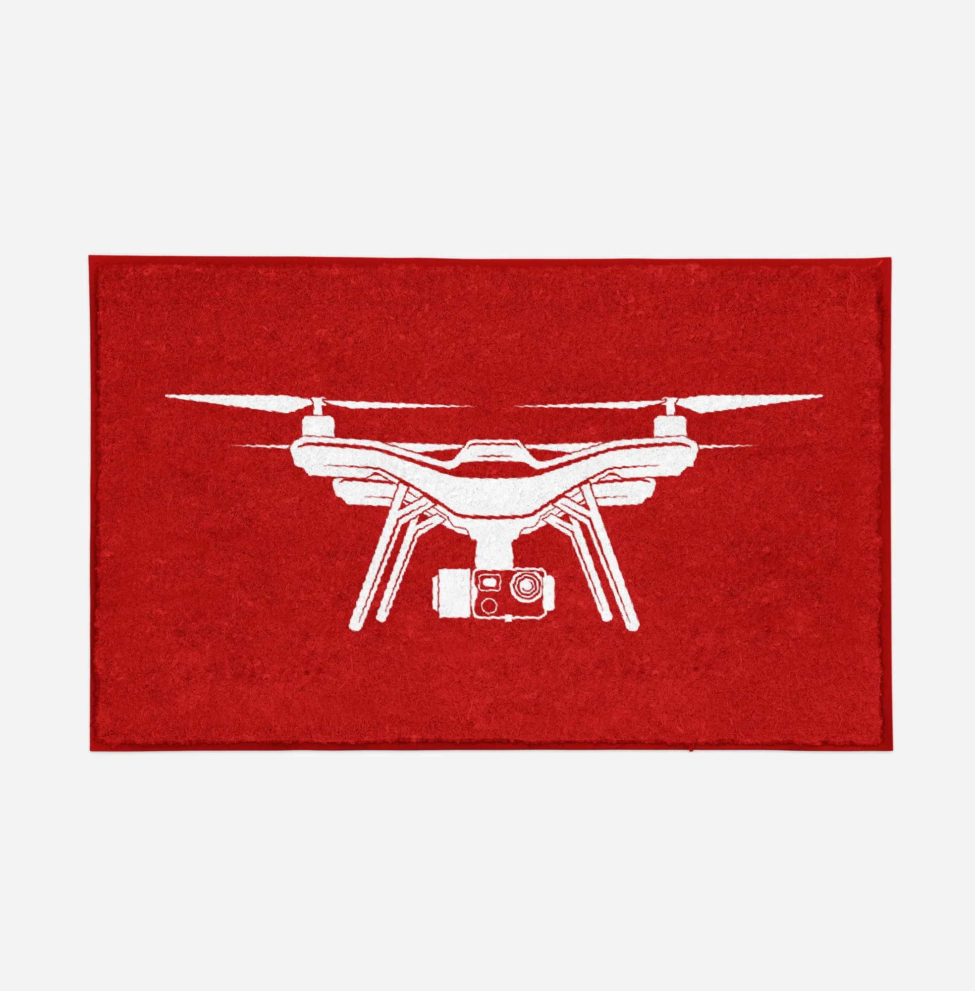 Drone Silhouette Designed Door Mats
